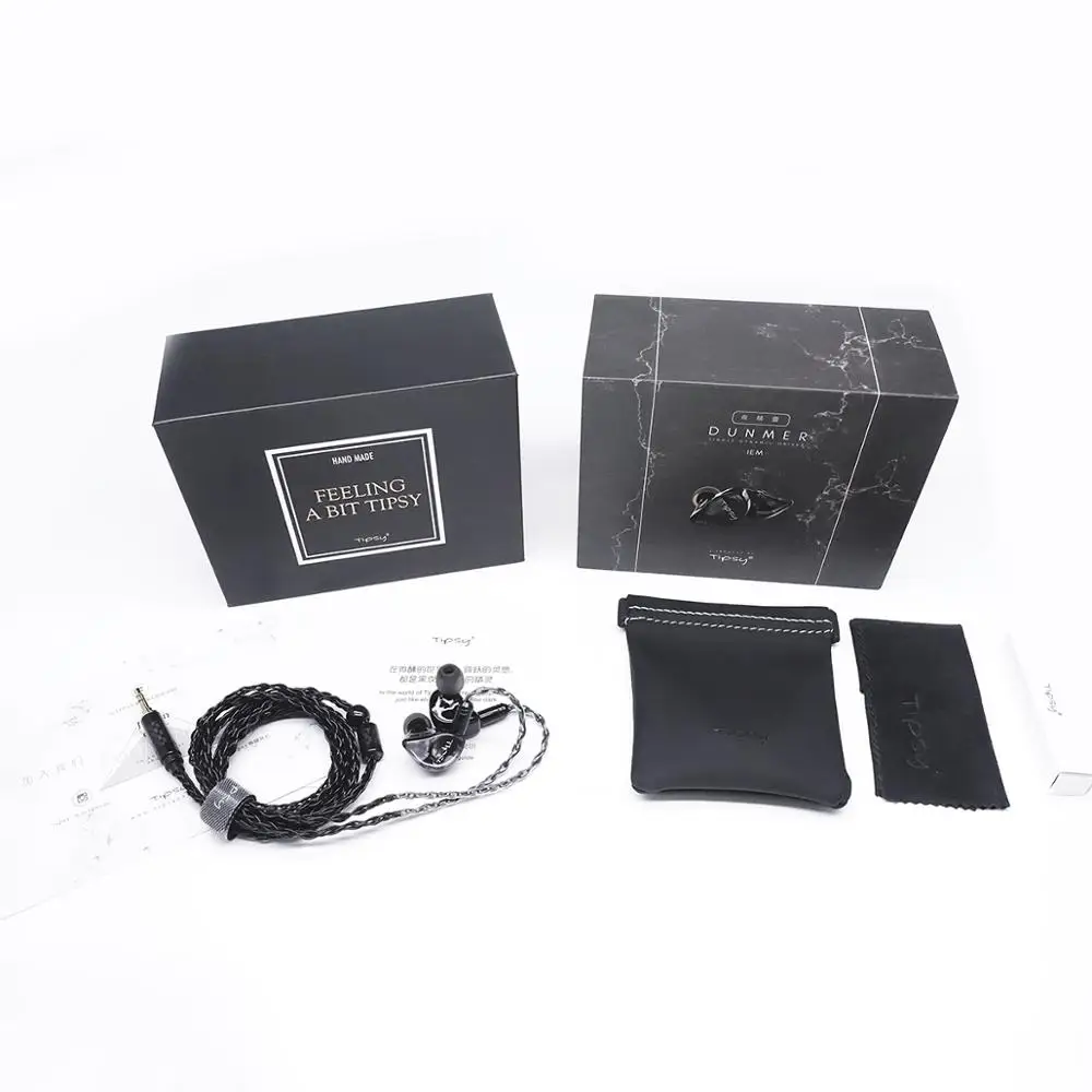 Наушники-вкладыши с динамическим драйвером 9 2 мм и 2-контактным съемным кабелем 0