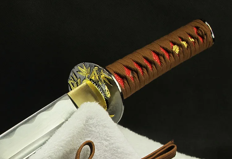 Лидер продаж! Японские фитинги ручной работы из стального сплава Wakizashi с