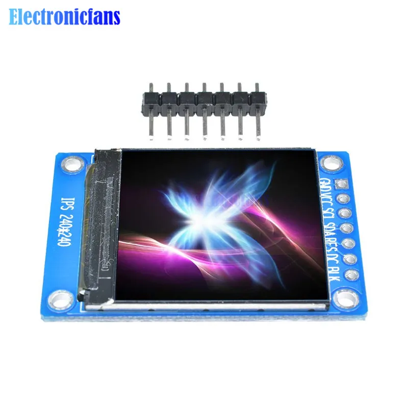 1 3 дюймовый 240*240 IPS экран ST7789 Привод IC SPI связи В напряжение интерфейс полноцветный