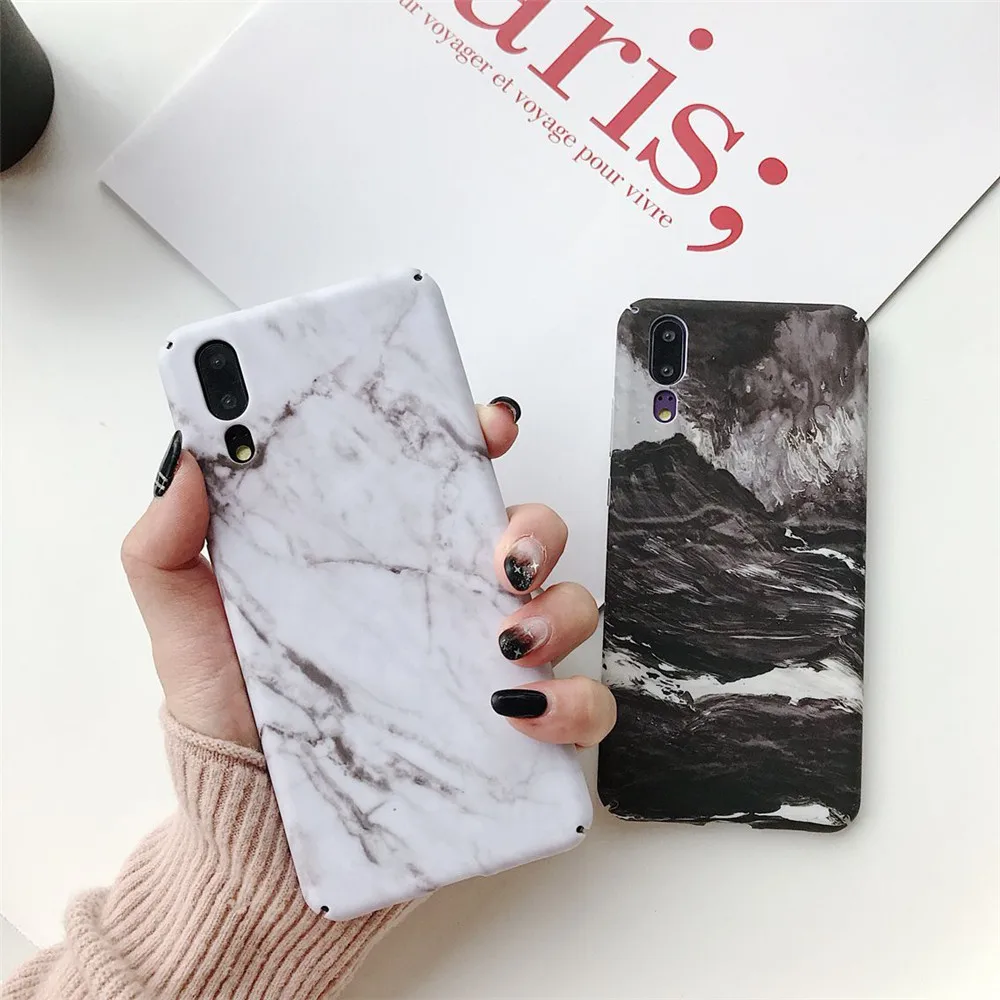 Мраморный чехол для xiaomi mi 8 mi8 Lite mi 9 mi9, чехол для ПК redmi note 7 xaomi xiomi xiami Stone, чехол для телефона Xiaomi Play Fundas