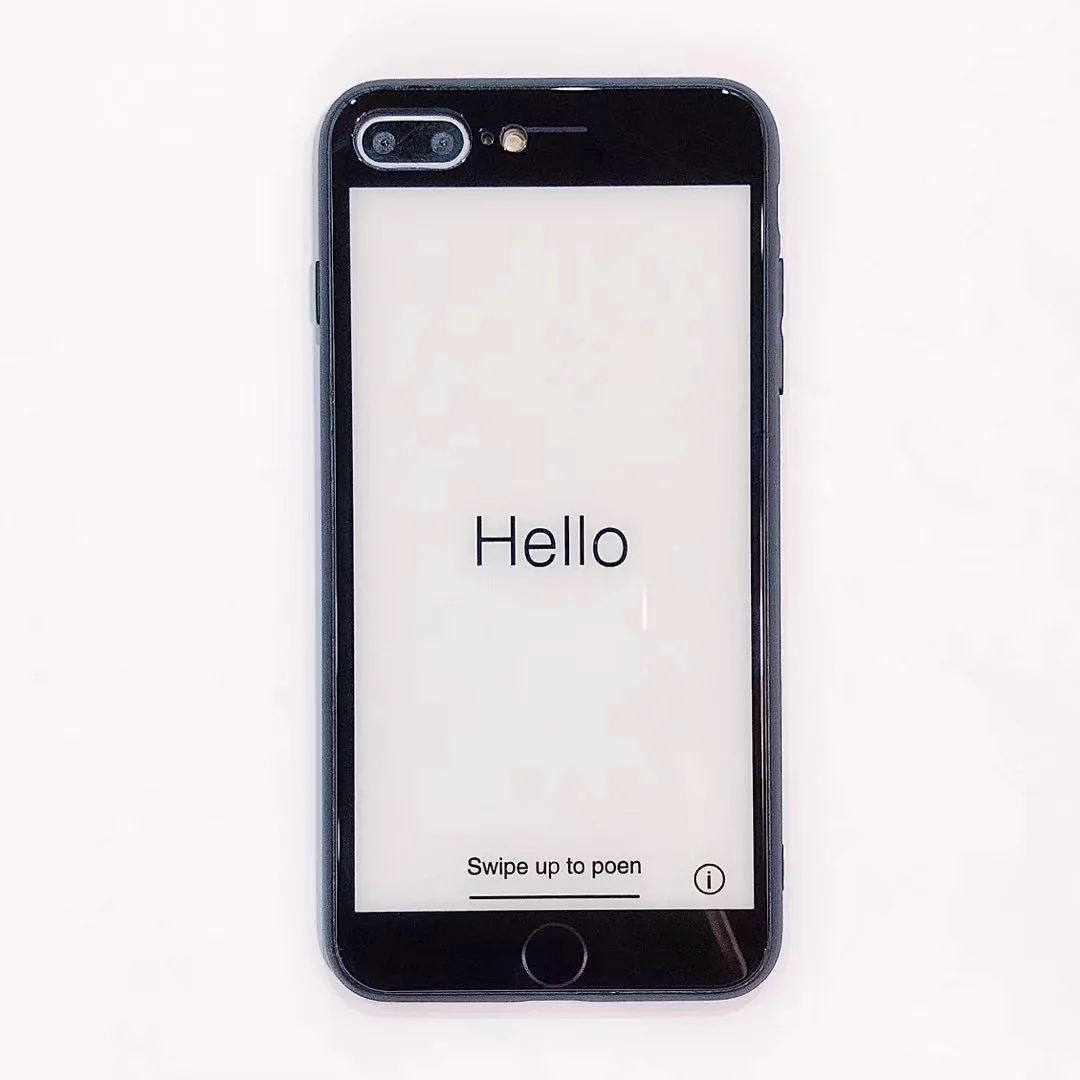 Luxury France Paris Fashion Brand Tempered Glass Screen Protector Case for IPhone X XS Max XR 8 7 6 S 6S Plus Film Cover |