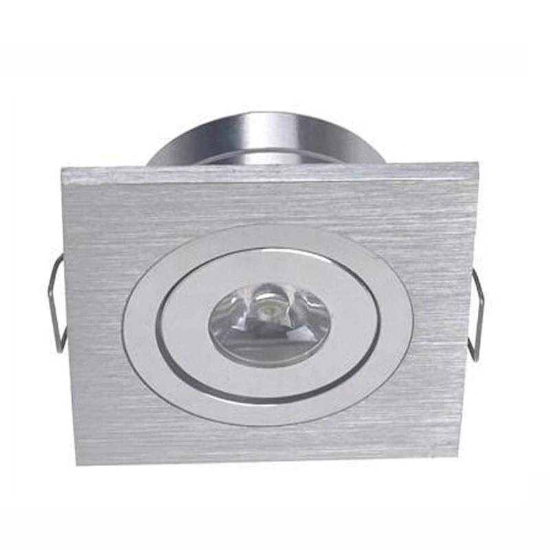 Квадратный светодиодный точесветильник светильник 1 вт 3 110 в/220 в | Лампы и