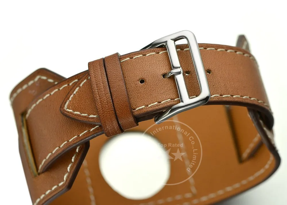 Новое поступление ремешок из натуральной кожи для Apple Watch Series 4 3 2 1 совместим с 44 мм