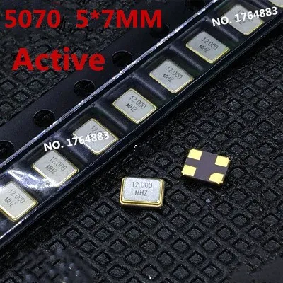 Оригинал 2 шт./Активный 5070 20 МГц 25 24 27 кристалл м SMD 4P 7050 5*7 мм | Обустройство дома
