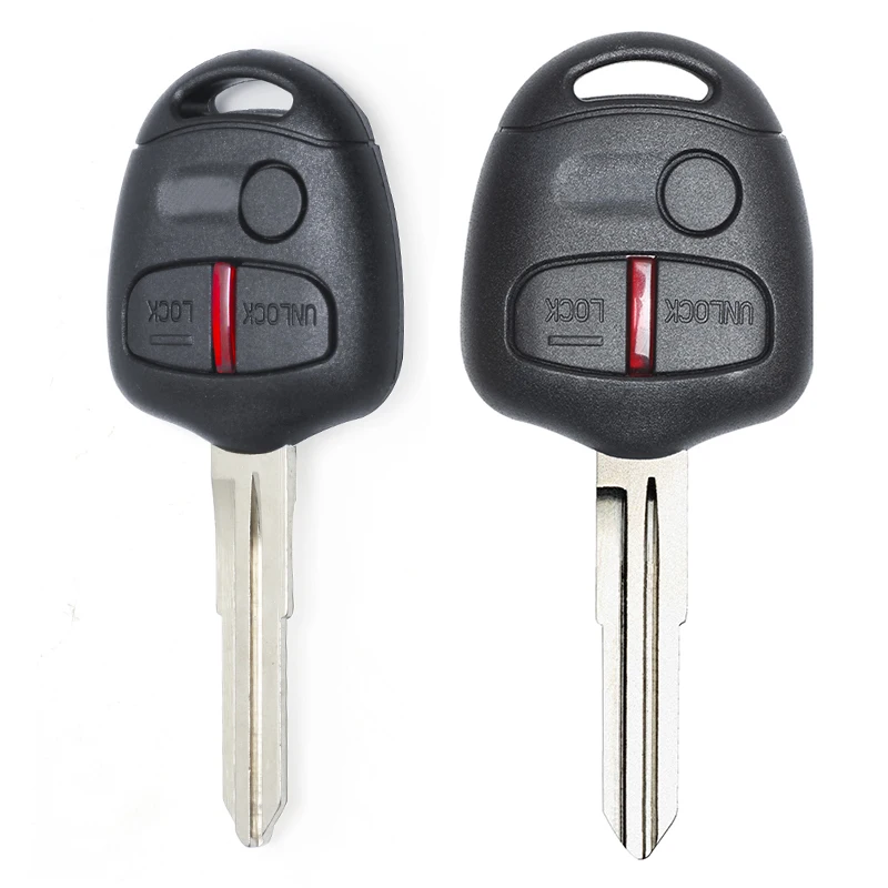 KEYECU 433 МГц ID46 замена чипа 3 кнопки дистанционного ключа брелок для Mitsubishi Lancer CJ-седан Outlander MIT8 влево/MIT11R справа