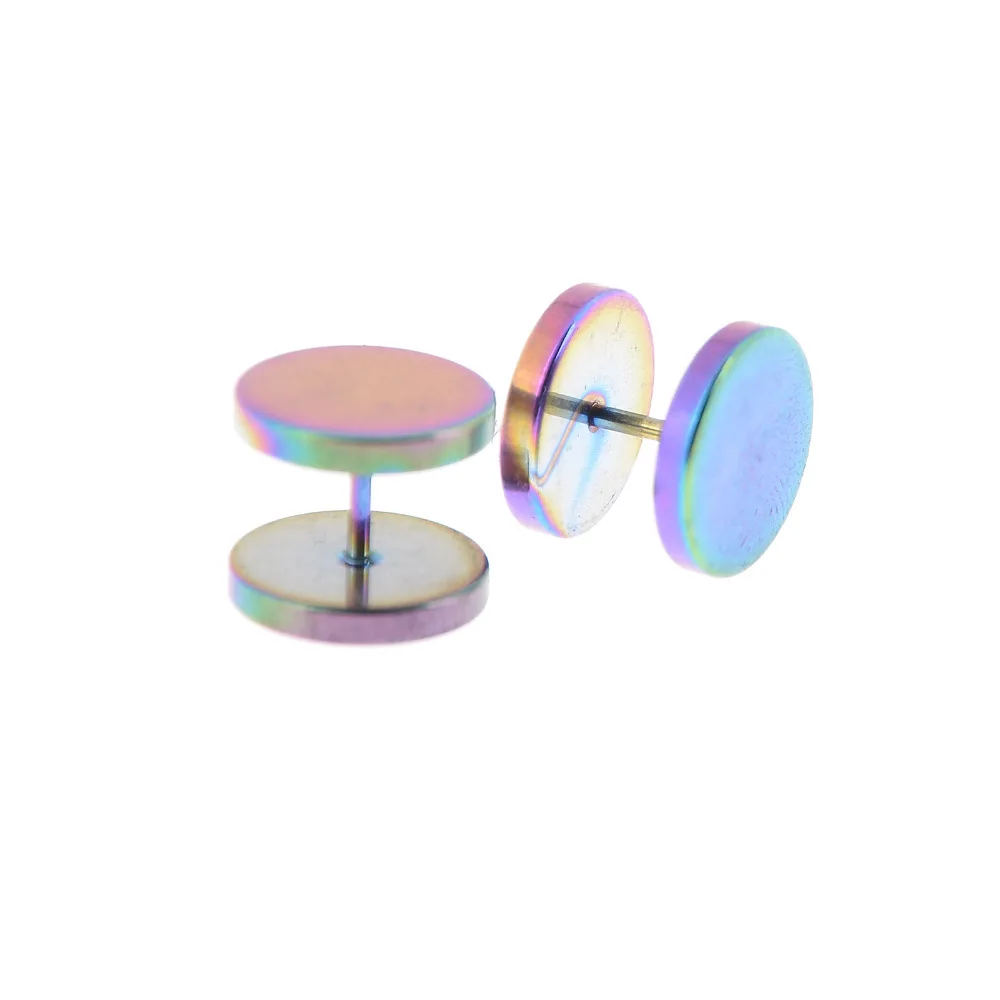 10 шт. Нержавеющая сталь Поддельные жук Вилки калибр Ювелирное Украшение для тела