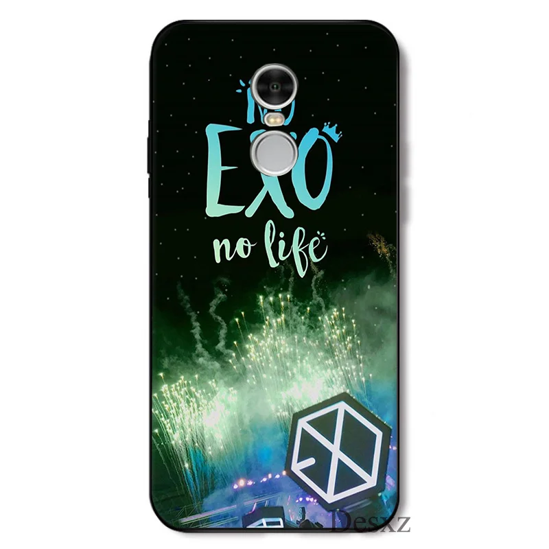Чехол для мобильного телефона Kpop Exo Lucky One для Xiaomi Redmi Note 4 4A 4X5 5A 6 7 GO S2 6A Pro Plus Prime