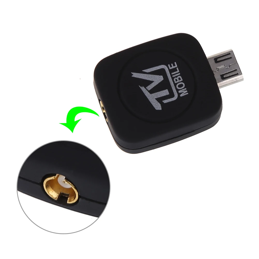 Мини микро USB 2 0 DVB-T цифровой ТВ-тюнер приемник с антенной для Android телефон