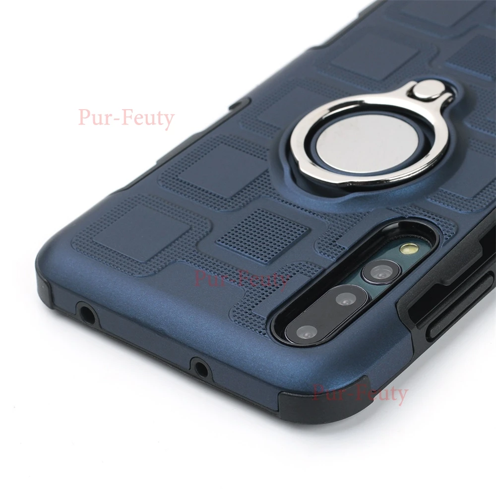Чехол подставка для Huawei P20 Global EML L29 L09 Жесткий из поликарбоната Lite ANE LX1 LX3 L22 чехлы