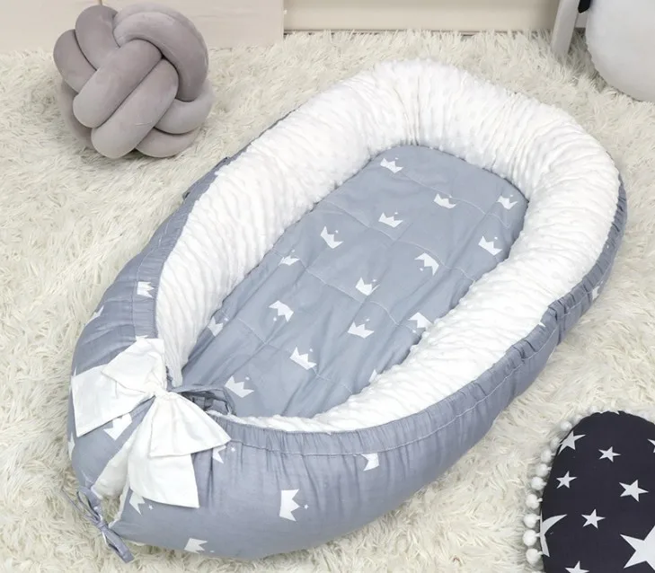 BY1042 as picture Детское гнездо Babynest Sleeper Co Pod для новорожденных, прикроватная кроватка, детская кроватка ручной работы, дорожная кровать, детское гнездо, кроватка, Подушка для сна - Цвет: BY1042 as picture