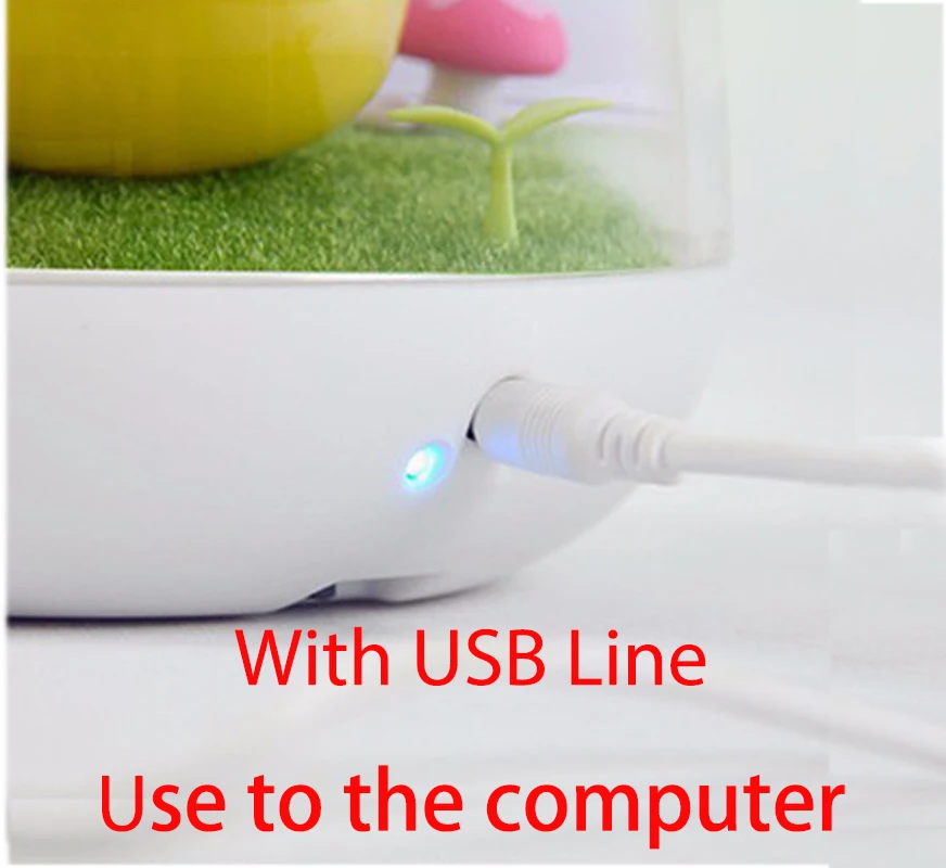 Светодиодный сенсорный датчик ночник USB детская кровать Тоторо Lamparas портативная