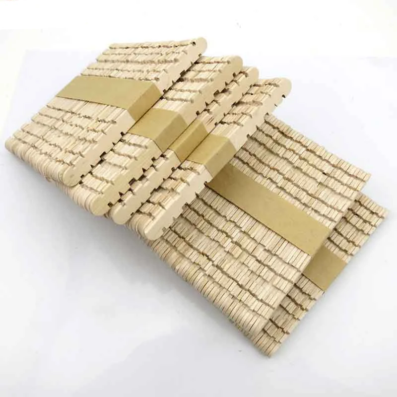 100 шт зубчатые стержни/формованные стержни для мороженого/маленькие чипсы/DIY
