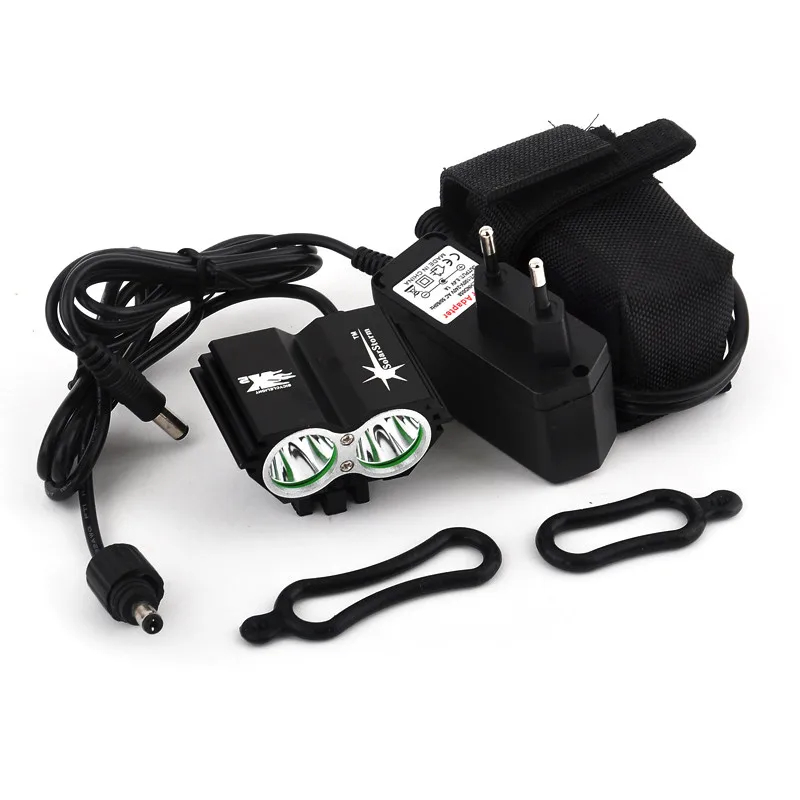 Бесплатная Доставка 5000LM XM-L U2 LED Велосипед Свет Фар Фары для езды на велосипеде