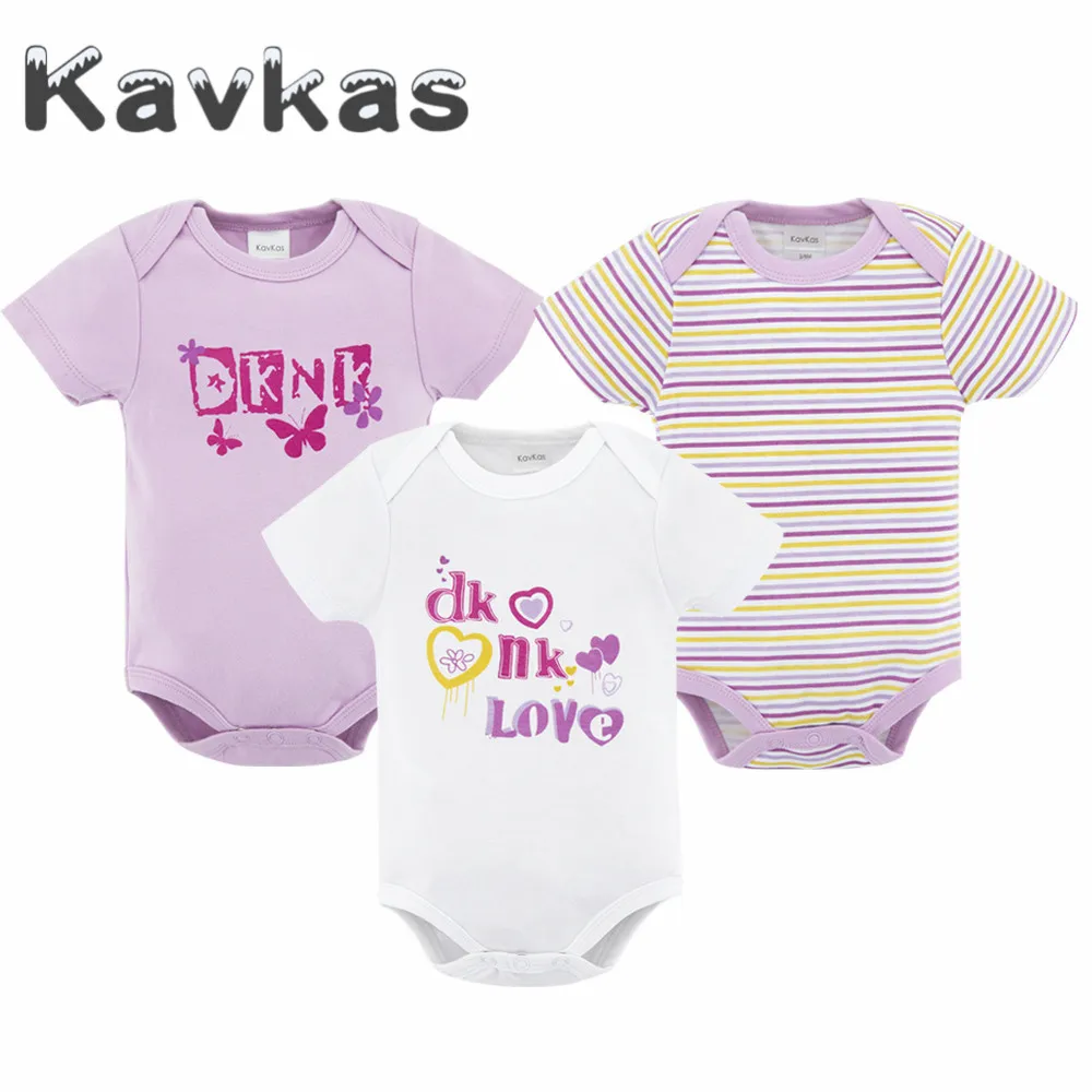 HY2105 Kavkas/Новая детская одежда для мальчиков и девочек; 3 шт./лот; комбинезон с короткими рукавами; боди для новорожденных; одежда для малышей; roupas de bebes; комбинезоны - Цвет: HY2105
