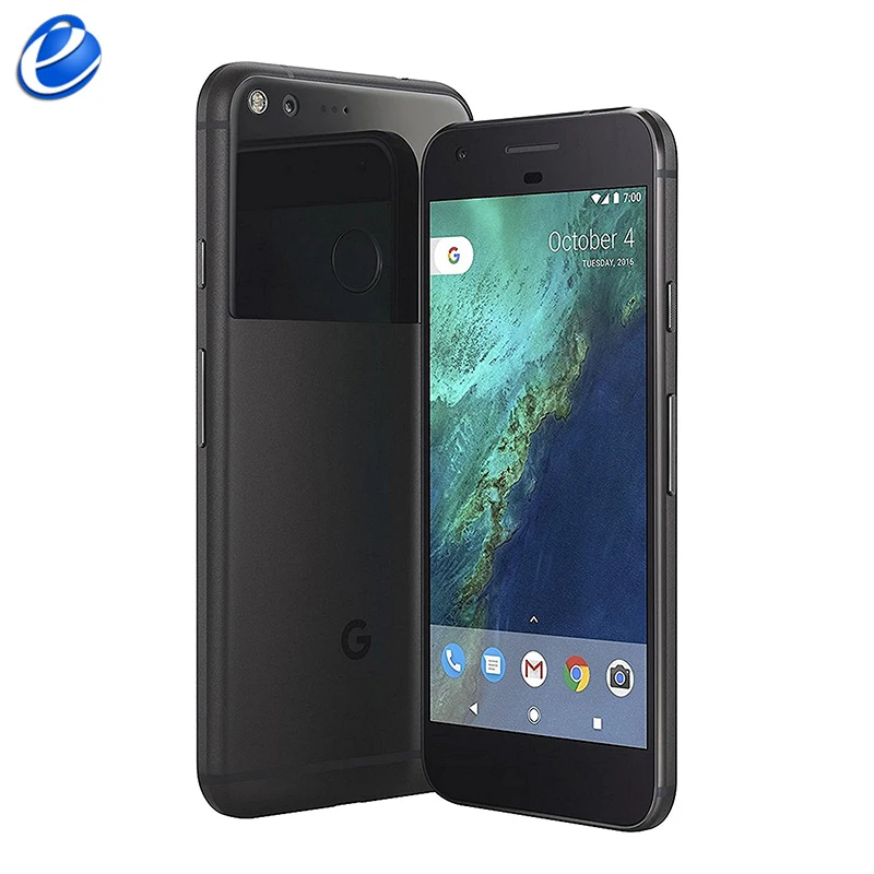 Разблокированный Google Pixel 5,0 ''дюймовый четырехъядерный процессор с одной sim-картой 4G LTE Android мобильный телефон 4 Гб RAM 32 Гб 128 ГБ ROM смартфон