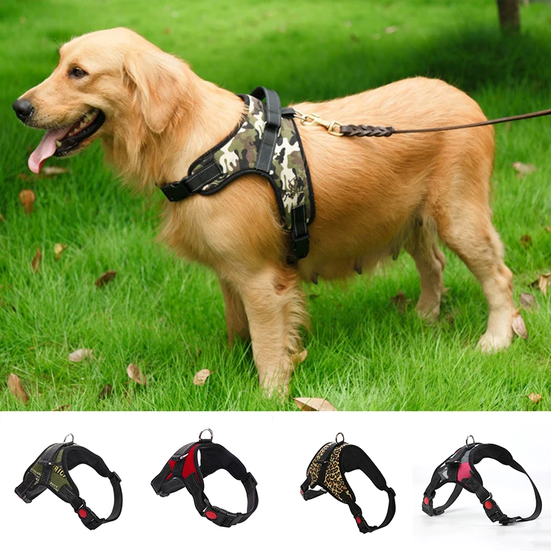 Очень прочный нейлон шлейка для собаки домашнего животного воротник K9 мягкий