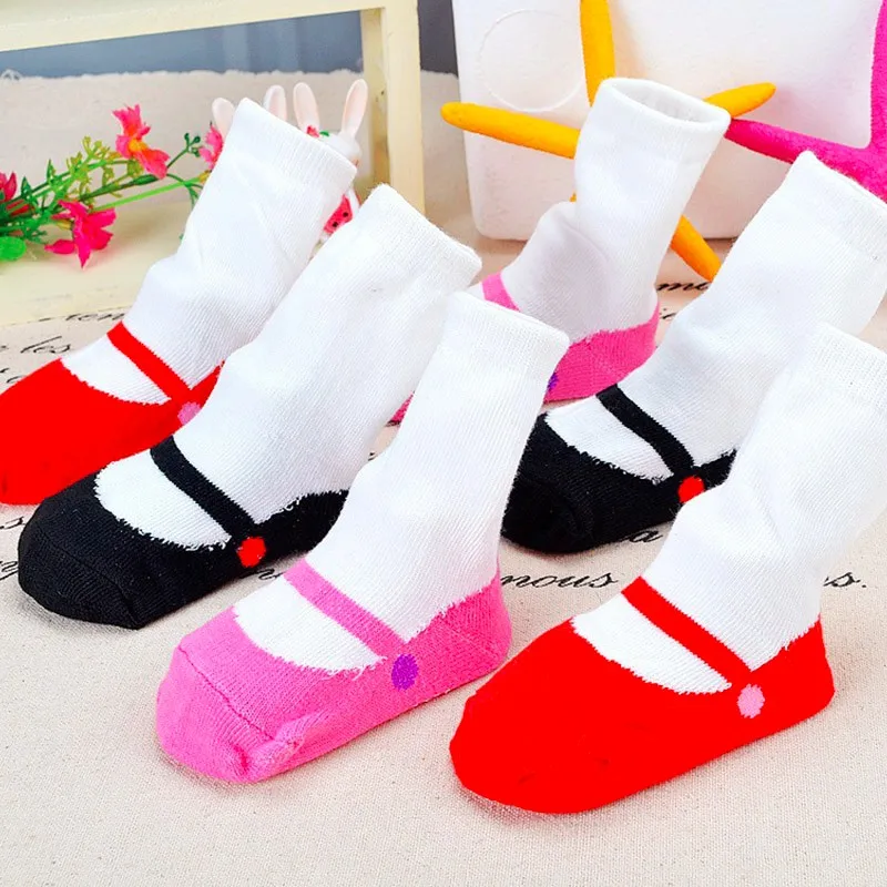 Носки для новорожденных; calcetines; летние носки для мальчиков и девочек; милые Нескользящие носки для маленьких детей