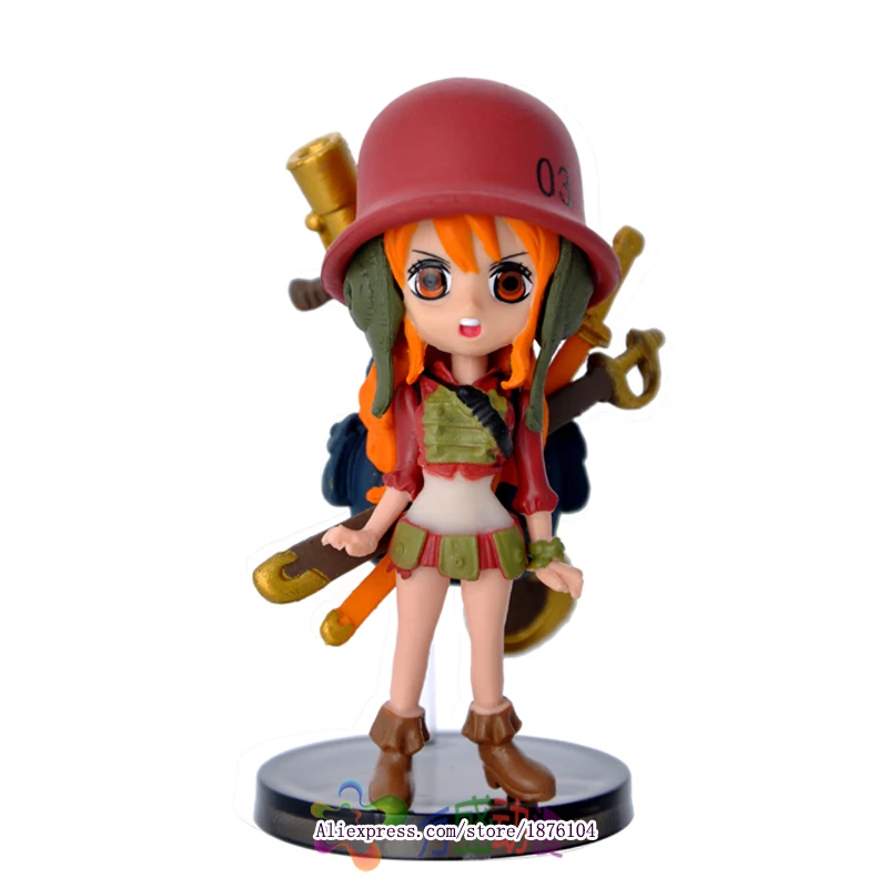 9 шт./компл. Аниме One Piece Mini Luffy ророноа Зоро Санджи Chopper Franky фигурка Nami игрушки из