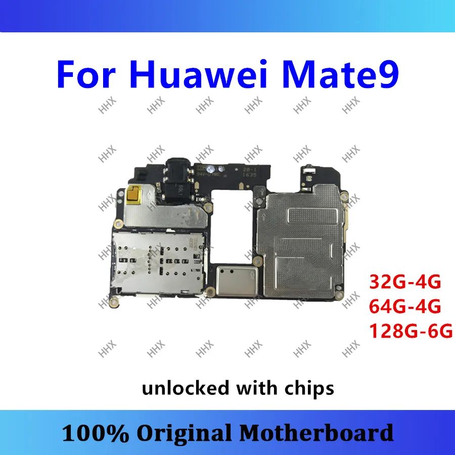 Оригинальная материнская плата mate 9 для huawei mate 9 материнская плата 32G-4G 64G-4G 128G-6G материнская плата Android mate 9 карта/плата