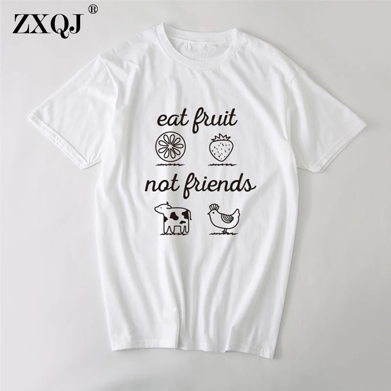 Футболка Для женщин хип хоп хлопок Письмо печати Повседневное O шеи тройники Дамы