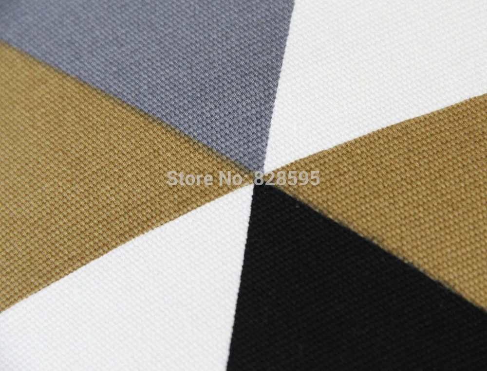 EA251 16 &quotx 16&quot/40x40 см разноцветный треугольный хлопчатобумажный брезентовый