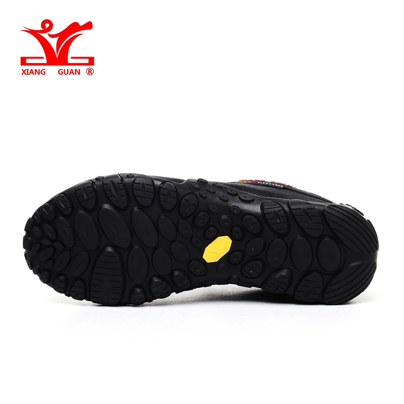 

XIANGGUAN Outdoor hiking shoes EUR size 39-48 man Breathable anti-skid windproof black travel shoe Trend sport sneakers walking