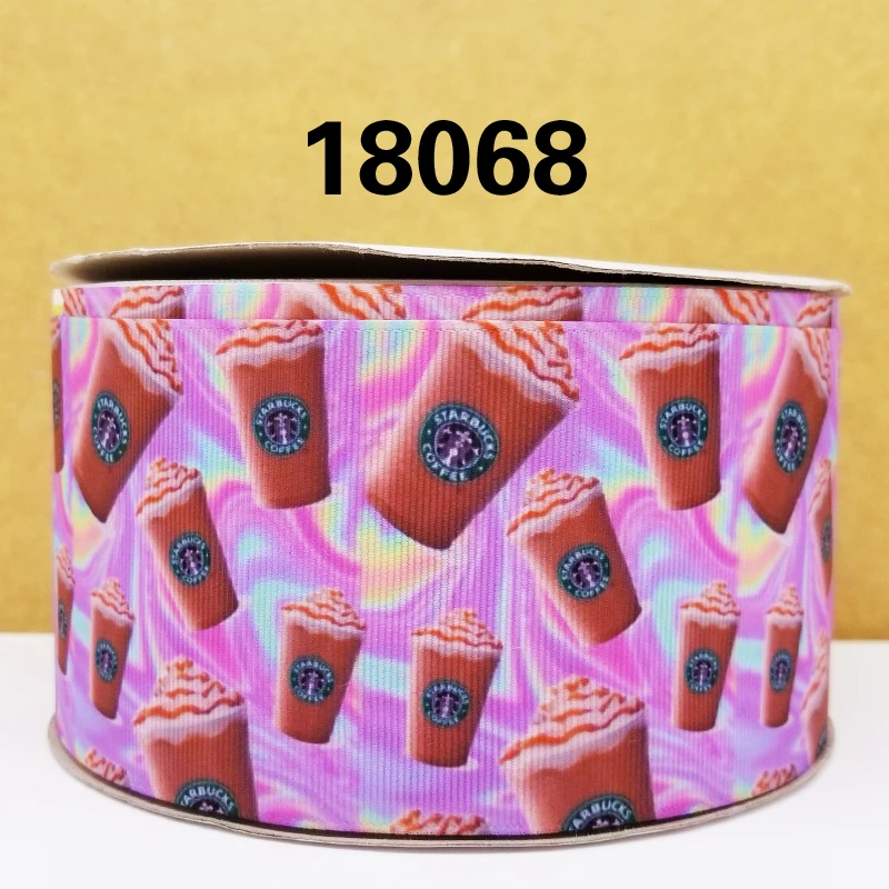 Новое поступление 50 ярдов мультфильм печатных grosgrain ленты 17760