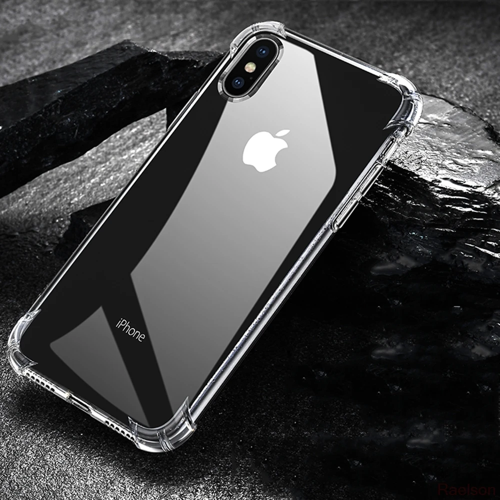 Противоударная защита от ударов для iPhone 7 чехол 360 Защита корпуса 8 6s 5 5S SE X мягкий