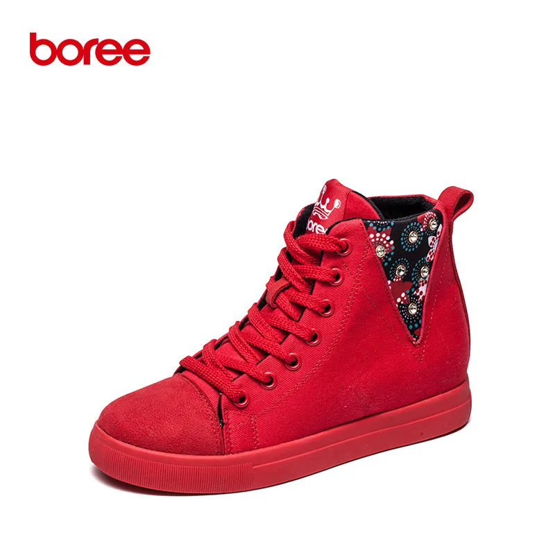 Boree/Для женщин женская повседневная обувь увеличивающая рост Воздухопроницаемая