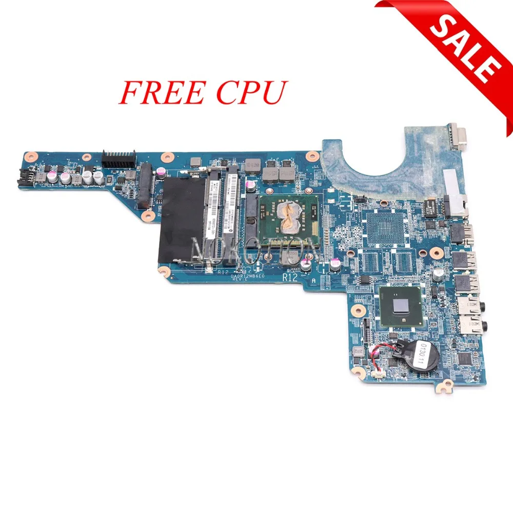 Материнская плата NOKOTION 636370 001 для ноутбука HP G4 1000 G6 G7 материнская HM55 чипсет DA0R12MB6E0