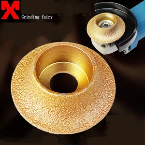 Алмазный шлифовальный диск 74*20 мм, сегментный шлифовальный вакуумный Алмазный профиль для вакуумного паяния, алмазные инструменты с вакуумной пайкой