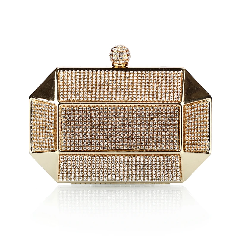 

Mini Diamonds Flap Handbags Coin Purse with Cell Phone Pocket for Party