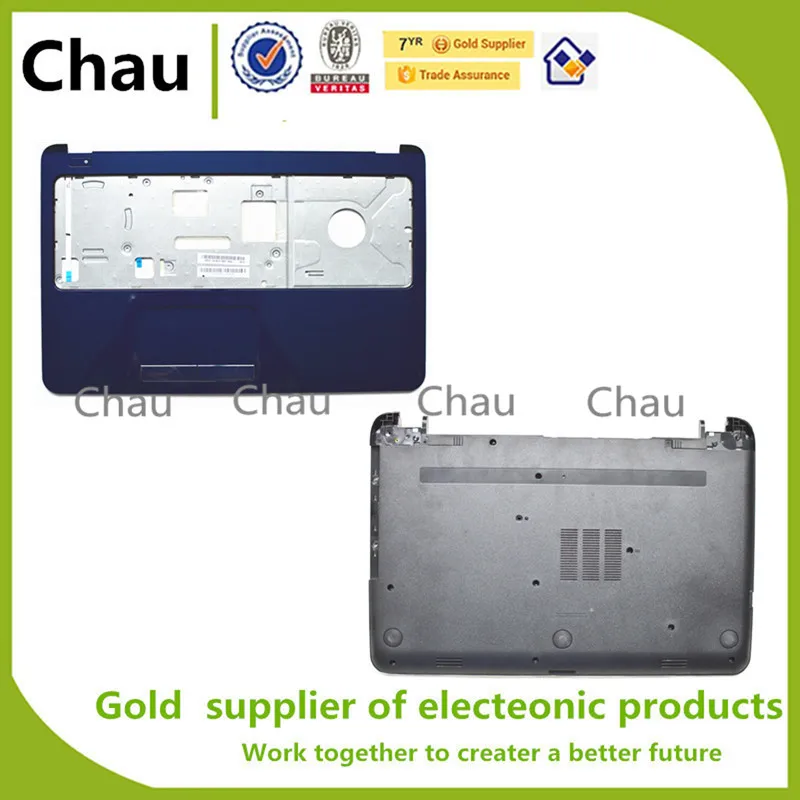 Новинка для hp 250 255 256 G3 15-G 15-H 15-R 15-T 15-Z Упор для рук верхняя крышка нижний чехол Нижняя крышка Черный VGA 749639-001 - Цвет: blue D