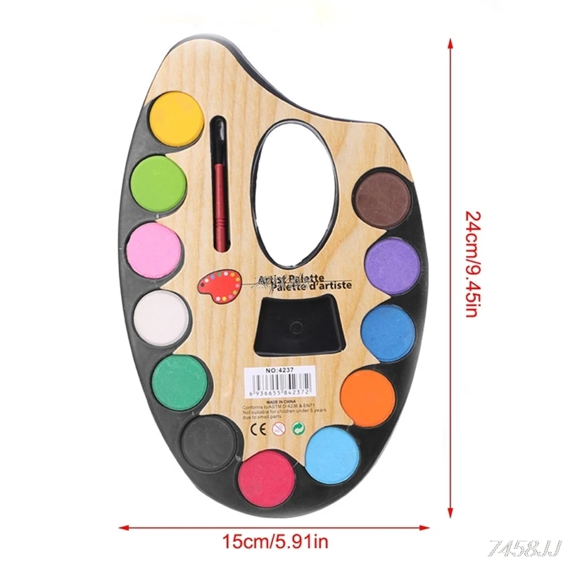 Профессиональная палитра художников набор красок ручная настенная ткань