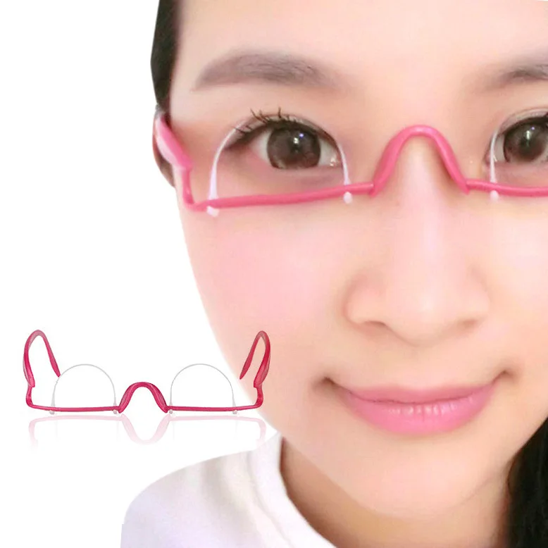 Glassess Big Eyes Beauty Инструменты для макияжа с двойным веком инструменты век новые