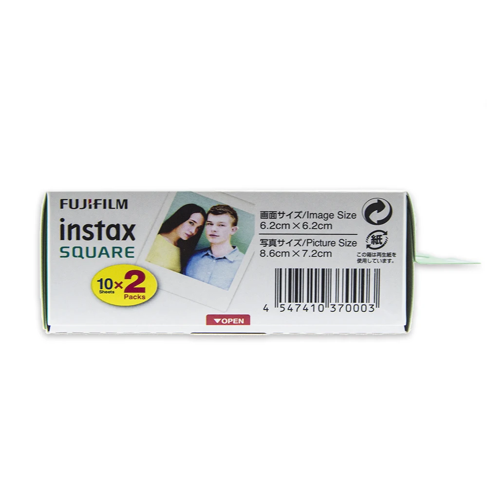 Фотобумага для фотопленки Fujifilm Instax SQUARE SQ6 SQ10 SQ20 Hybrid instant camera& Share SP-3 Printer(20 снимков