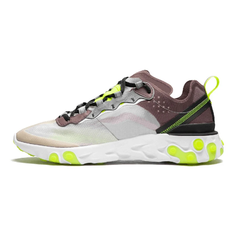 React Element 87 кроссовки для мужчин и женщин Sail Royal Tint Anthracite VOLT RACER розовые мужские кроссовки дышащие спортивные кроссовки - Цвет: Picture 1