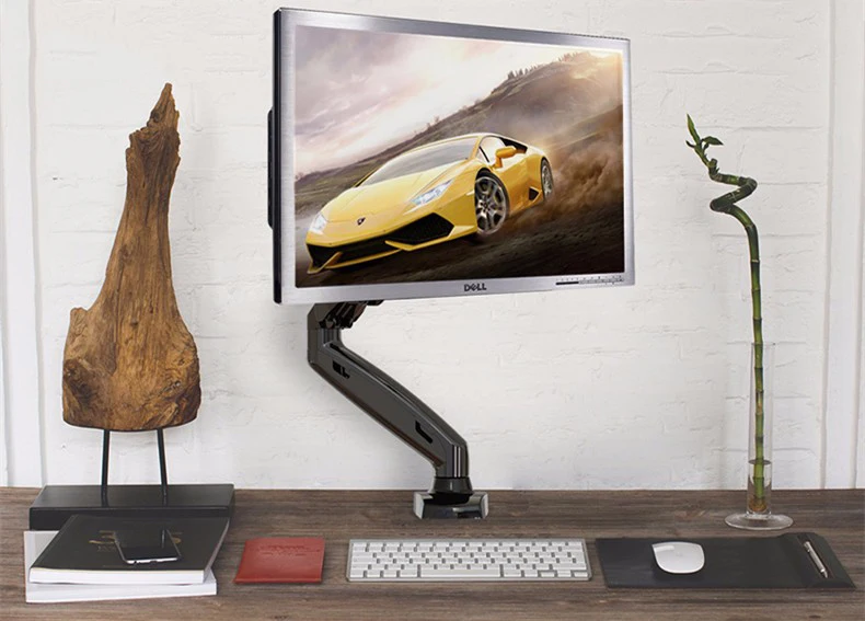 NB F80 Desktop17-2" ЖК-дисплей LED монитор держатель Arm газовая пружина полное движение тв крепление загрузка 2-6.5 кг