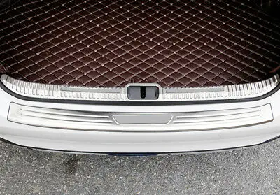 

Outer + Inner Rear Bumper Protector Sill Plate Cover 2pcs For Lexus ES 2019