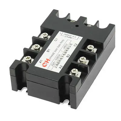 

3.5-32VDC Input 480VAC 80A Output DC/AC Three Phase SSR Solid State Relay