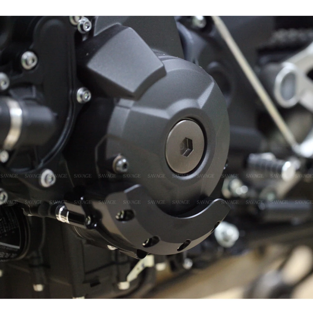 Защитный кожух статора двигателя для YAMAHA MT-09 MT09 MT 09 Tracer FZ 09 FJ-09 XSR 900 Аксессуары для мотоциклов Защитная крышка рамы