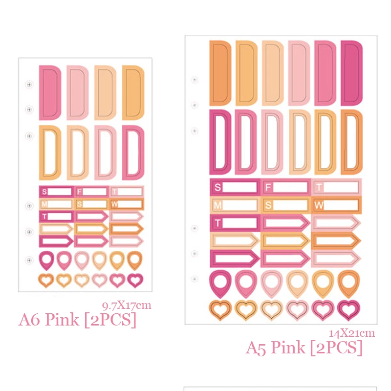 Новинка 2019 креативные наклейки школьные Канцтовары сделай сам планировщик