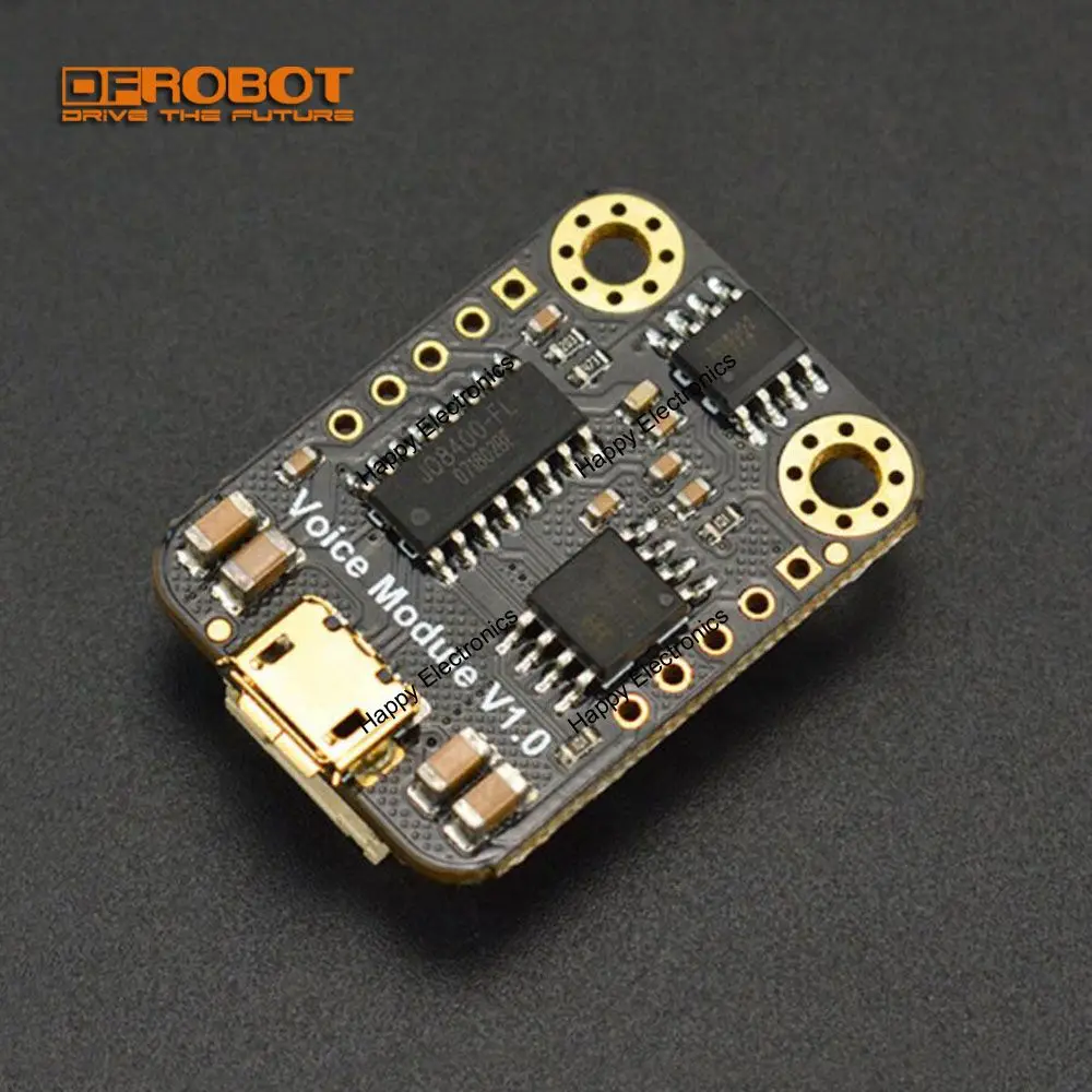 Голосовой модуль DFRobot Gravity UART MP3/WAV 8 Мб поддержка USB-накопителя воспроизведение в