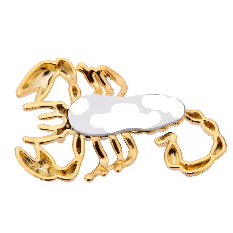 3D автомобильные наклейки в форме скорпиона Эмблемы Металлическая Наклейка