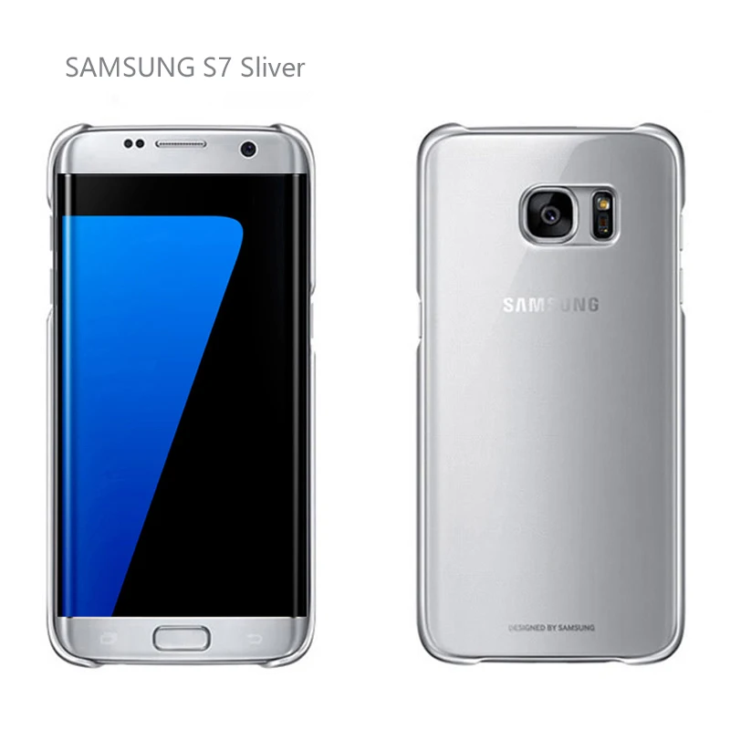 samsung s7 S6 Edge чехол, прозрачный защитный чехол, ультра тонкий Задний защитный чехол для samsung s7 S6, прозрачный чехол - Цвет: S7 Sliver
