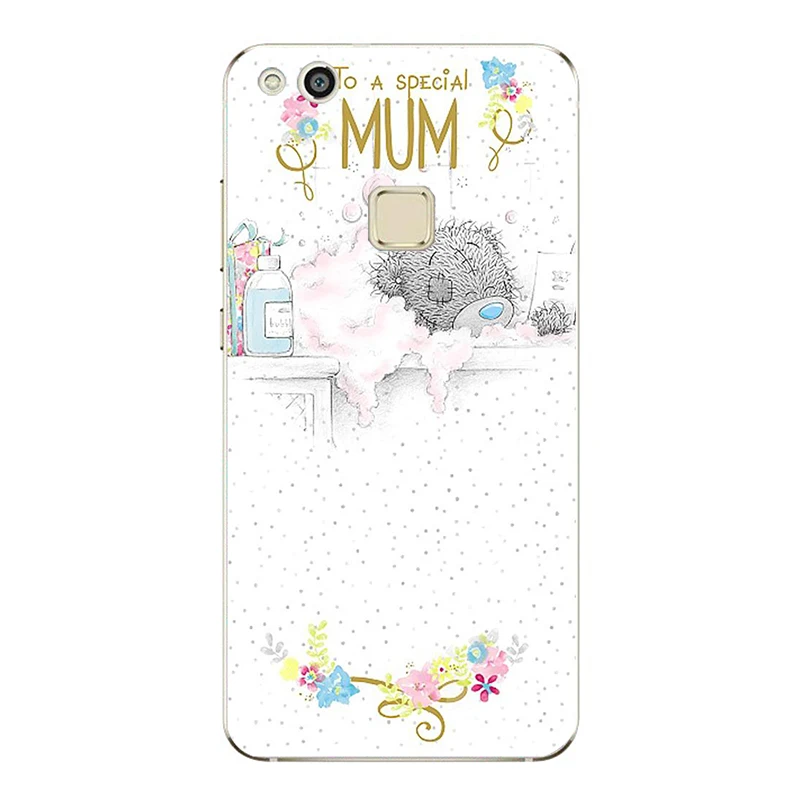 Чехол для Huawei Mate 9 10 Por P9 P10 P20 Plus Lite Honor V9 Tatty Teddy Me To You Bear мягкий силиконовый чехол