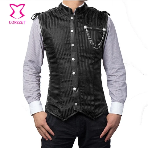 Мужские стимпанк корсет - купить недорого | AliExpress
