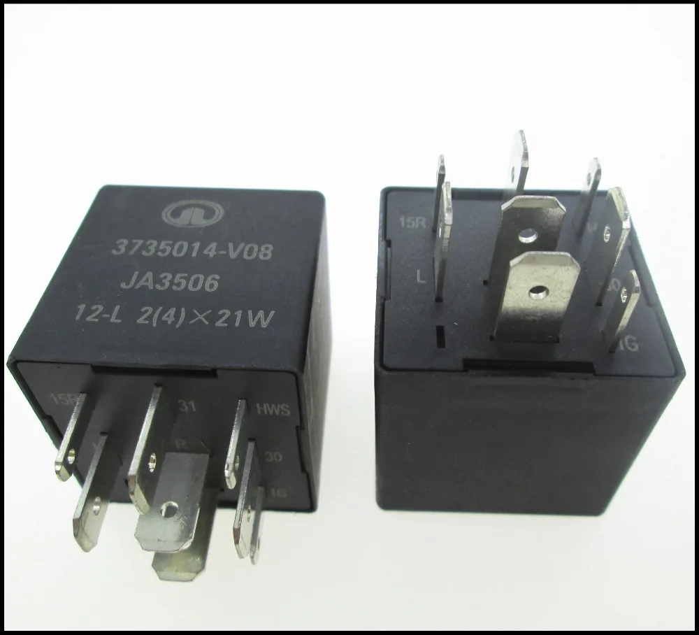 Автомобильное реле сигнала поворота Flash12V 3735014 V08/JA3506 V08 JA3506|Перемычки| |