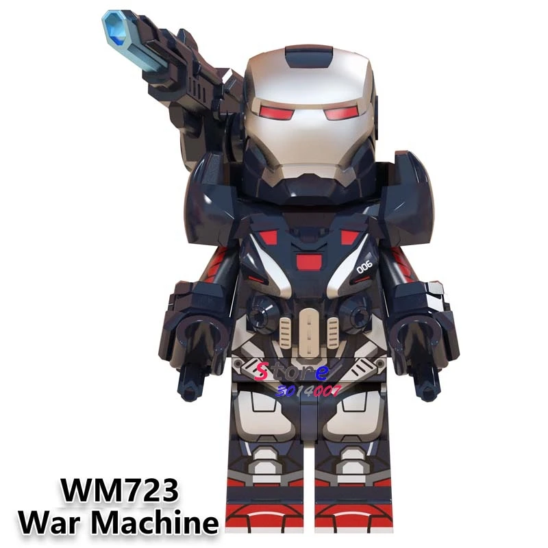 WM723 Одиночный Мстители эндгейм Доктор Стрэндж Тор Муравей Человек Алая ведьма Железный человек Марвел Капитан война машина строительные кубики, детские игрушки - Цвет: WM723