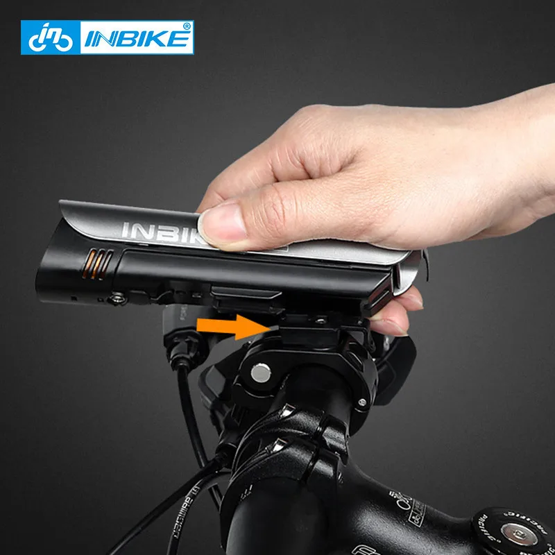 Велосипедный светильник INBIKE, немецкий стандарт, водонепроницаемый, USB, перезаряжаемый, аксессуары для руля велосипеда Предупреждение ющий флэш-светильник, 2600 мА/ч, Led Velo